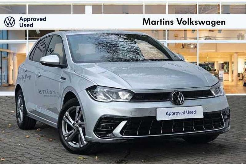 Silver Used 2022 VW Polo R-line Hatchback | £15,995 (Fair price) - Image 1/4