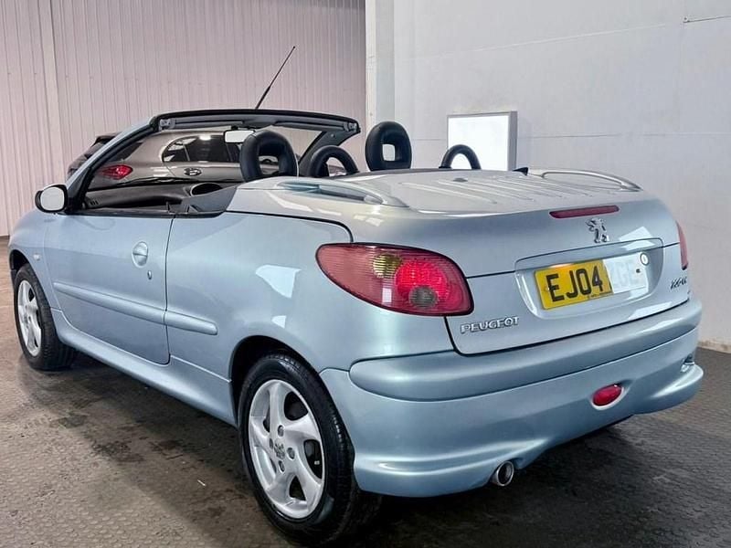 Used Peugeot 206 S 110 HP (80 kW) 2004 Silver Cabriolet