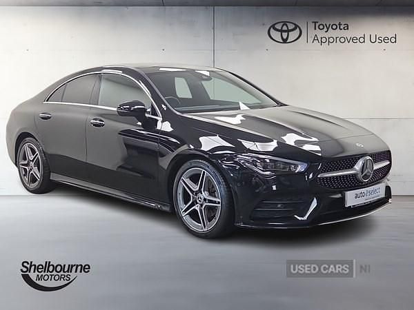 Used Mercedes CLA180 AMG Line Premium Plus 136 HP (100 kW) 2022 Black Sedan
