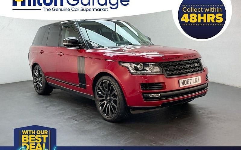 Used Land Rover Range Rover Autobiography 258 HP (189 kW) 2017 Red SUV