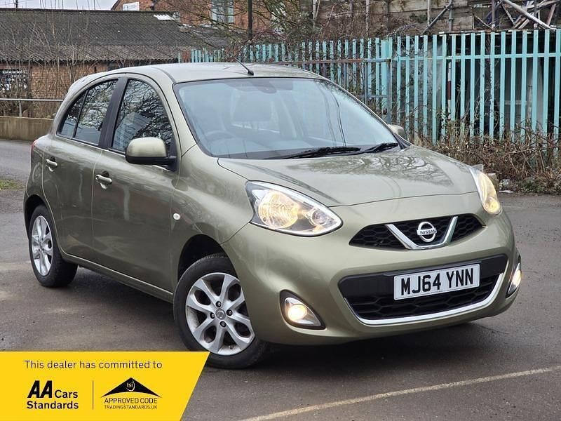 Green Used 2014 Nissan Micra Acenta Hatchback | £7,750 (Expensive) - Image 1/4