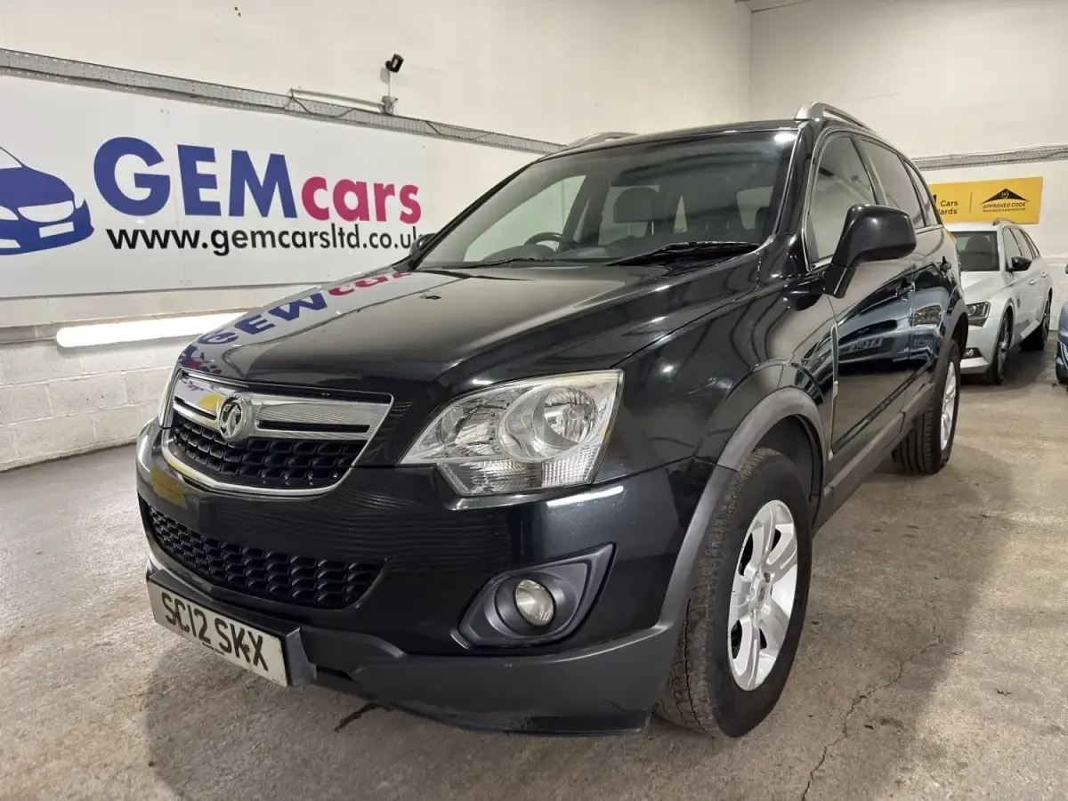 Usado Vauxhall Antara 2012 Preto SUV