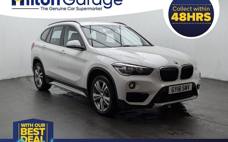Used BMW X1 Sport Line 190 HP (139 kW) 2018 White SUV
