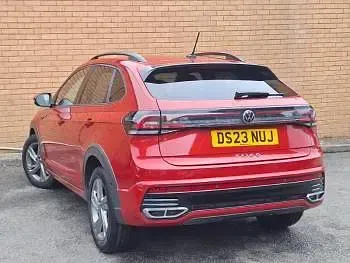 Used VW Taigo R-line 110 HP (80 kW) 2023 Red SUV