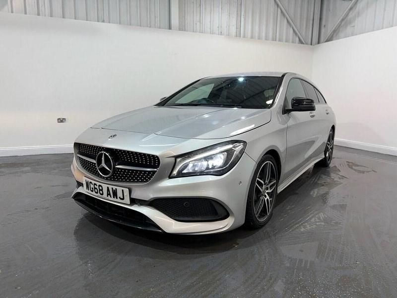 Used Mercedes CLA220 Shooting Brake AMG line 177 HP (130 kW) 2018 Silver Estate