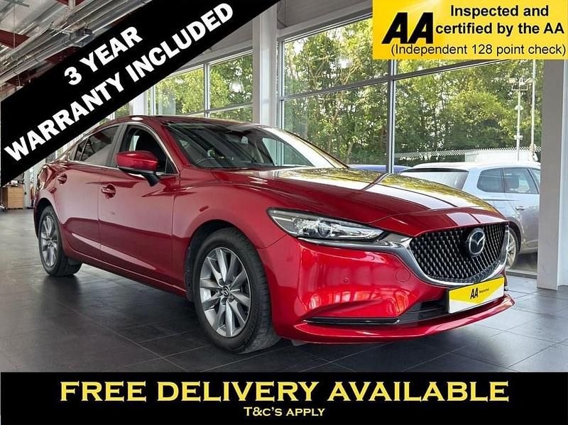 Red Used 2022 Mazda 6 Sedan | £12,995 (Good price) - Image 1/2
