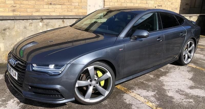 Used Audi A7 Black Edition 2015 Grey Hatchback