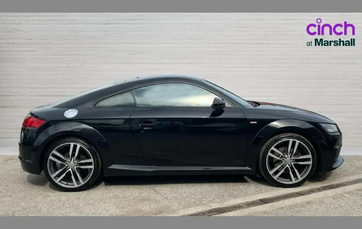 Begagnad Audi TT S-Line 184 HK (135 kW) 2016 Svart Sportkupé