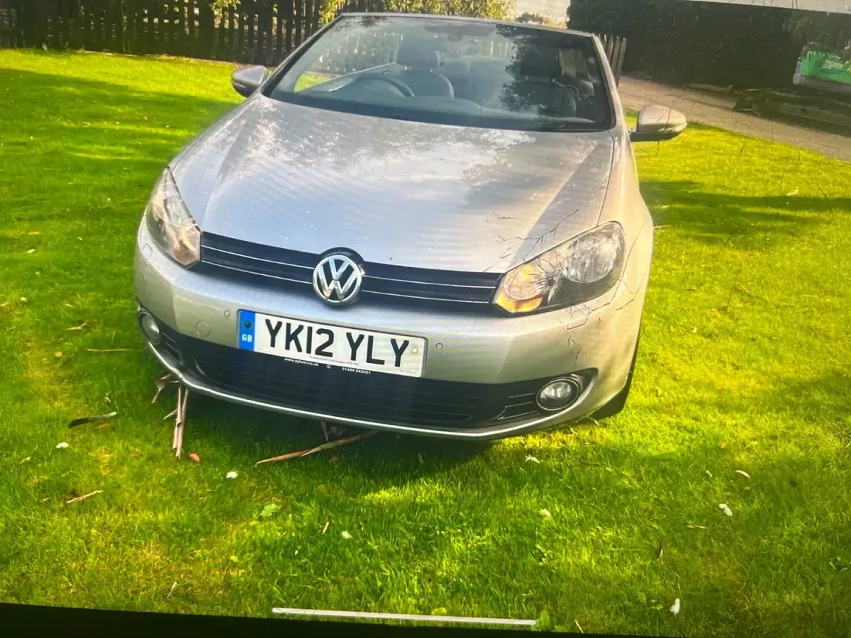 Used VW Golf Cabriolet GT 2012 Silver Cabriolet