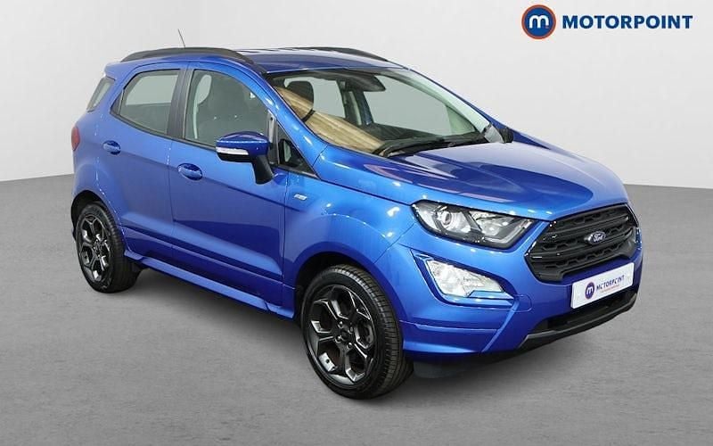 Blue Used 2022 Ford Ecosport ST-Line SUV | £12,699 (Fair price) - Image 1/4