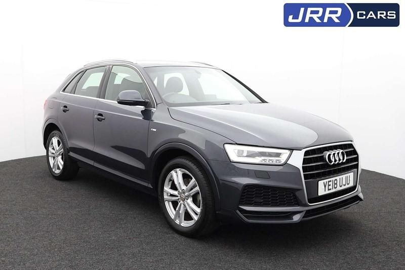 Used Audi Q3 S-Line 150 HP (110 kW) 2018 Grey SUV