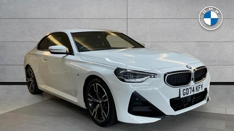 White Used 2025 BMW 220 M Sport Coupe | £32,290 (Super price) - Image 1/4