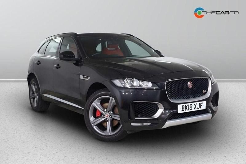 Used Jaguar F-Pace S 300 HP (220 kW) 2018 Black SUV