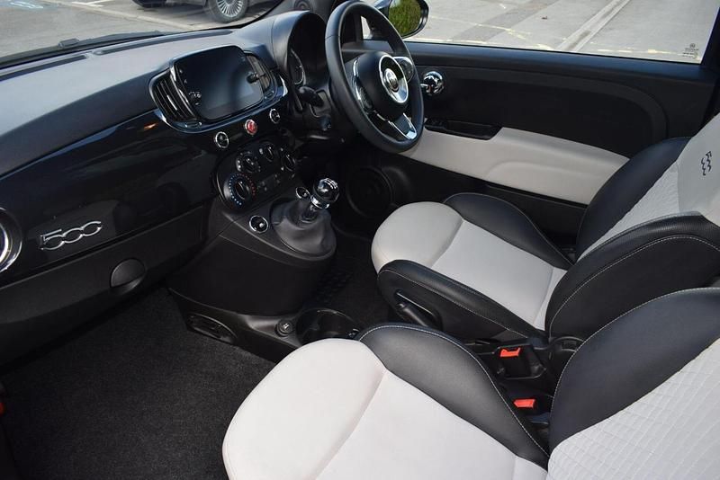 Black Used 2023 Fiat 500 Dolcevita Hatchback | £9,840 (Fair price) - Image 1/4