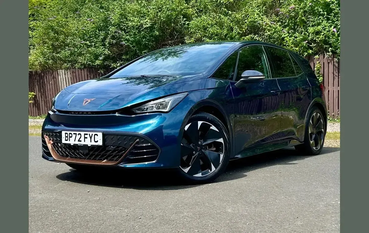 Used Cupra Born e-Boost 169 kW (230 HP) 2022 Blue Hatchback
