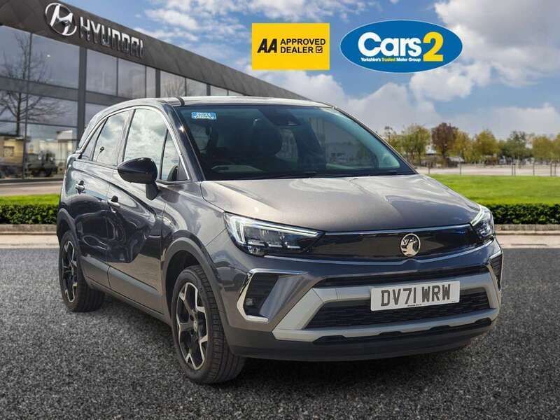 Grey Used 2021 Vauxhall Crossland Elite SUV | £13,490 (Fair price) - Image 1/4