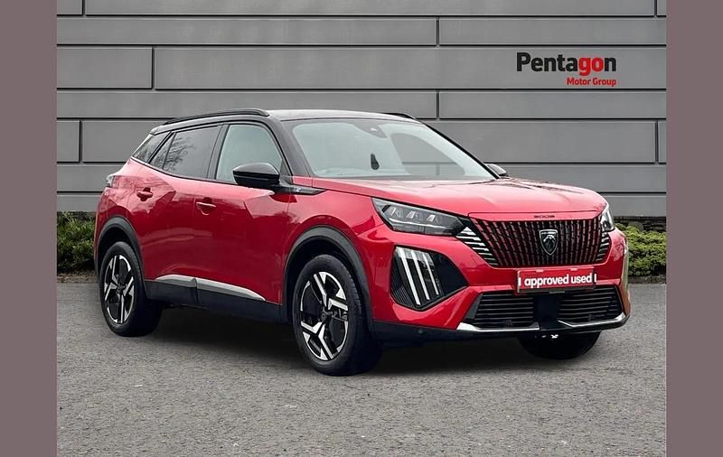 Used Peugeot e-2008 GTi 114 kW (156 HP) 2024 Red SUV