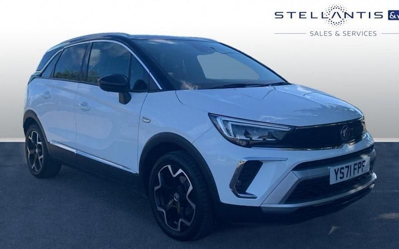 White Used 2021 Vauxhall Crossland Ultimate SUV | £12,643 (Fair price) - Image 1/4
