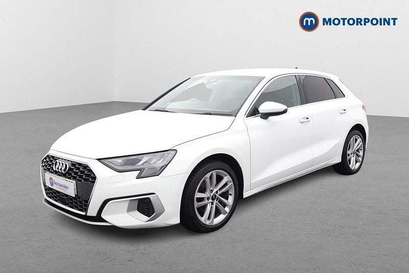 Used Audi A3 Sport 2022 White Sedan