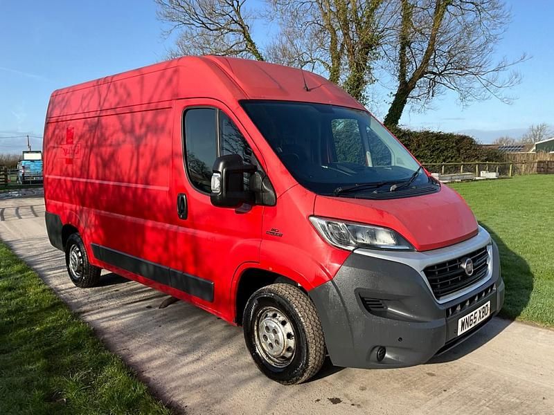 Used Fiat Ducato 110 HP (80 kW) 2015 Red Van