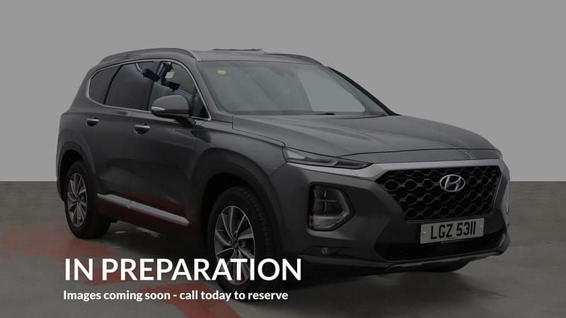 Grey Used 2018 Hyundai Santa Fe Premium SUV | £18,920 (A bit pricey) - Image 1/4