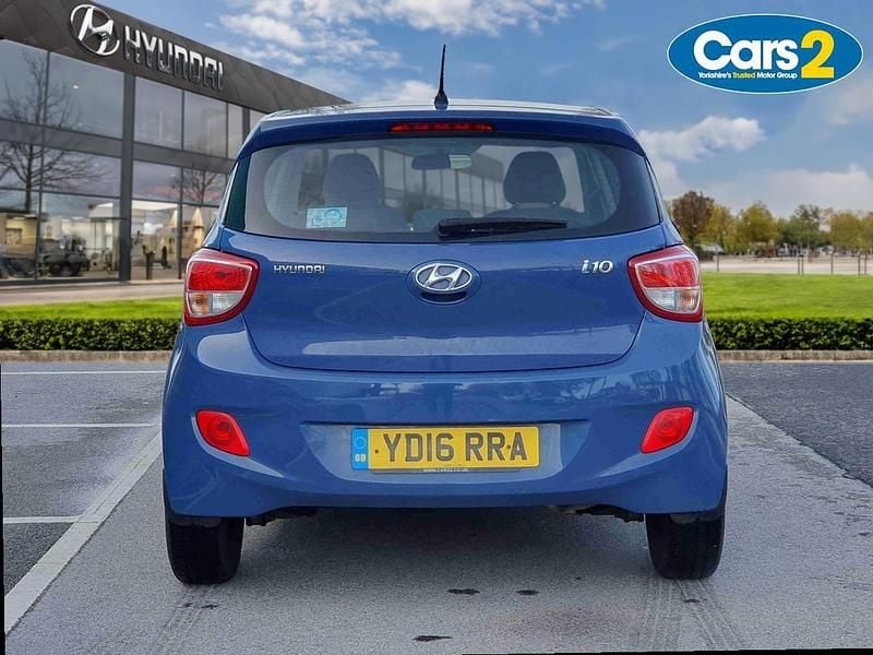 Used Hyundai i10 SE 86 HP (63 kW) 2016 Blue Hatchback
