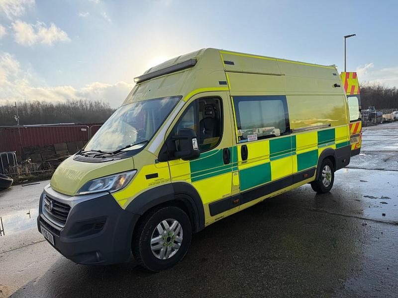 Used Fiat Ducato 180 HP (132 kW) 2016 Yellow Van