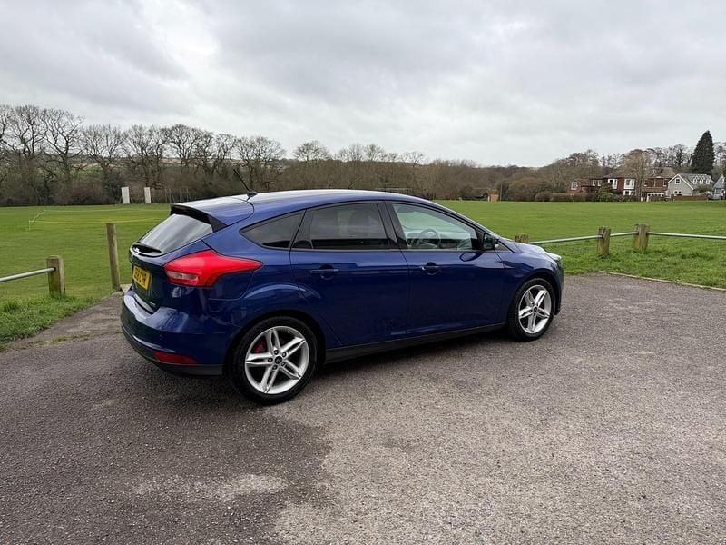 Used Ford Focus ST-Line X 2018 Blue Hatchback