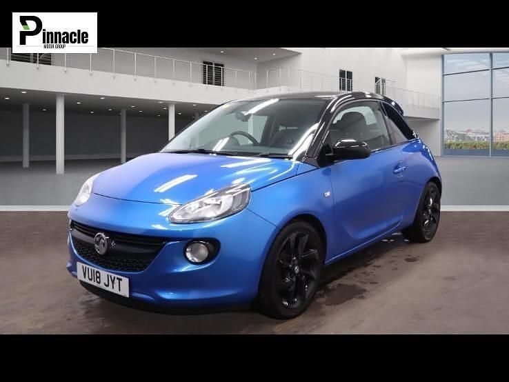 Used Vauxhall Adam S 70 HP (51 kW) 2018 Blue Hatchback