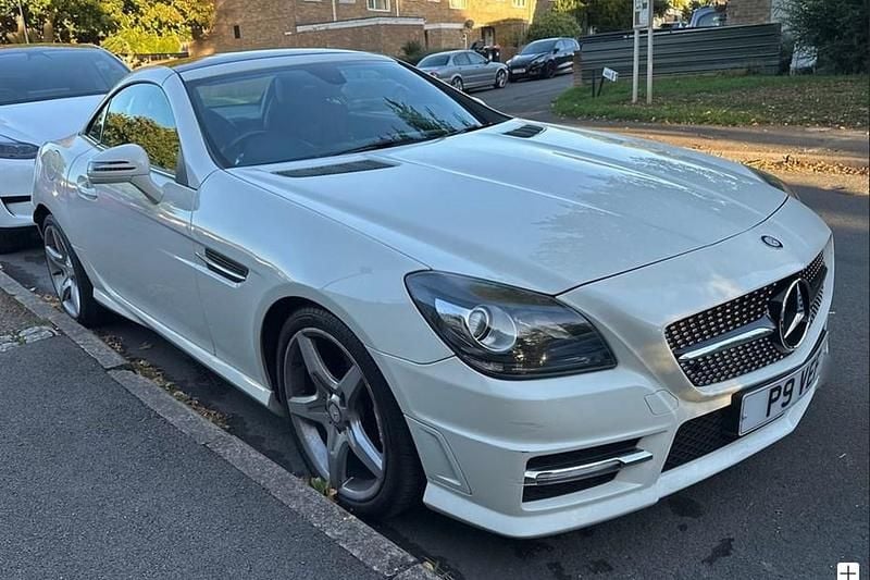 White Used 2012 Mercedes SLK250 AMG Cabriolet | £7,490 (Fair price) - Image 1/1