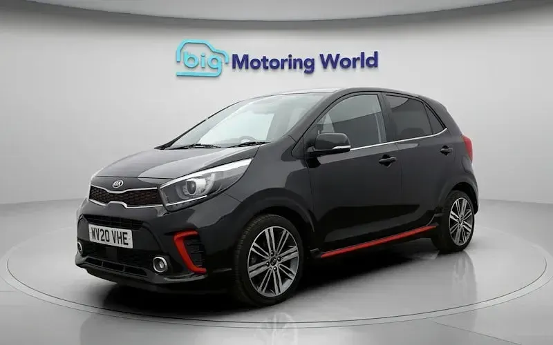 Used Kia Picanto GT-Line 101 HP (74 kW) 2020 Black Hatchback