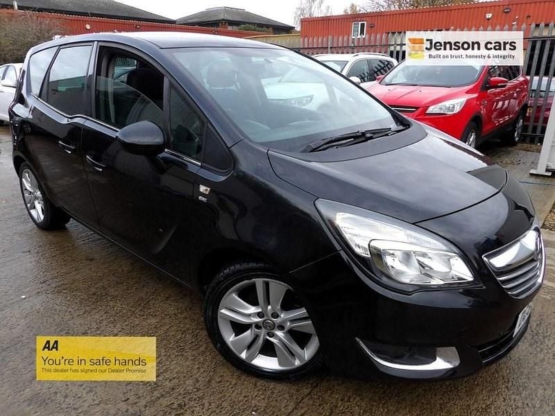 Black Used 2016 Vauxhall Meriva MPV | £7,490 (Expensive) - Image 1/4