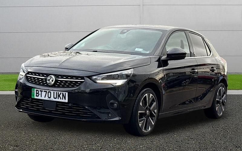 Used Vauxhall Corsa-e Elite 100 kW (136 HP) 2020 Black Hatchback