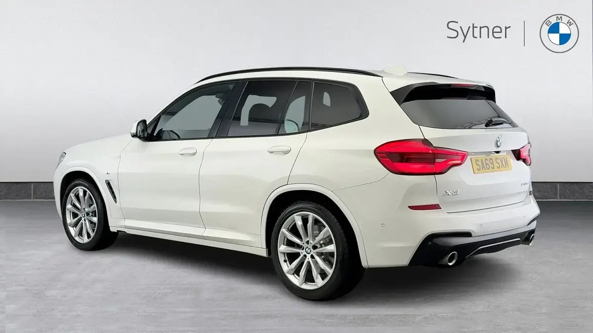 Used BMW X3 M Sport 190 HP (139 kW) 2019 White SUV