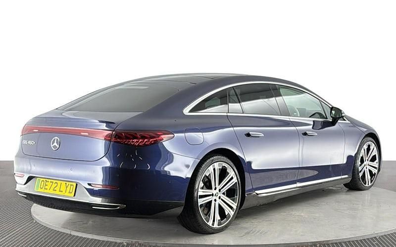 Used Mercedes EQS450+ Luxury 244 kW (333 HP) 2022 Blue Sedan