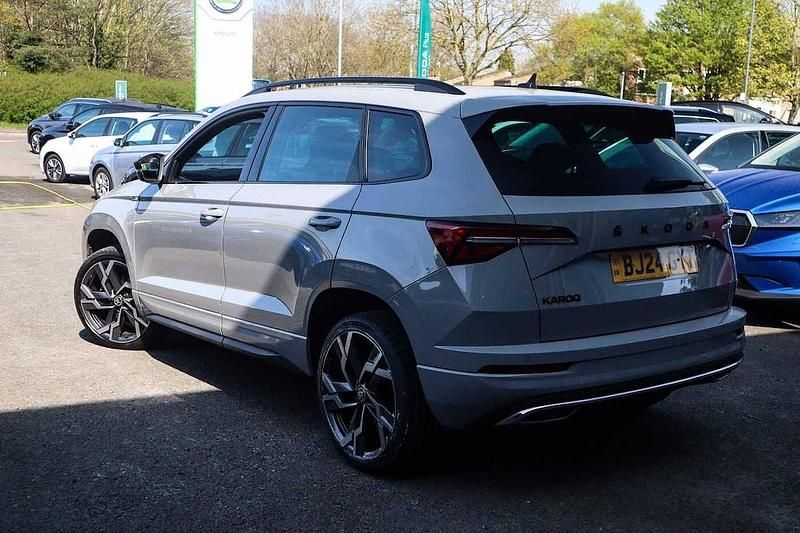 Second-hand Skoda Karoq SportLine 150 CP (110 kW) 2024 Gri SUV