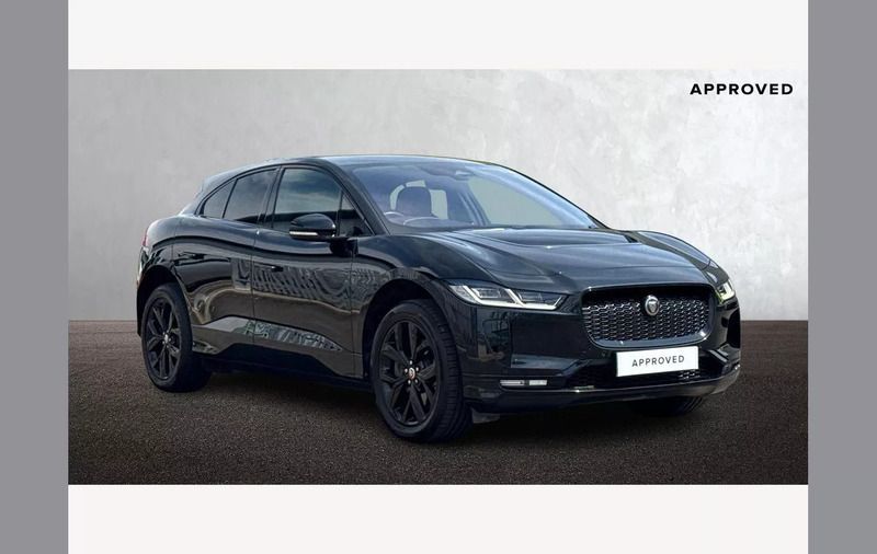 Santorini black Used 2022 Jaguar I-Pace SUV | £25,595 (Fair price) - Image 1/4