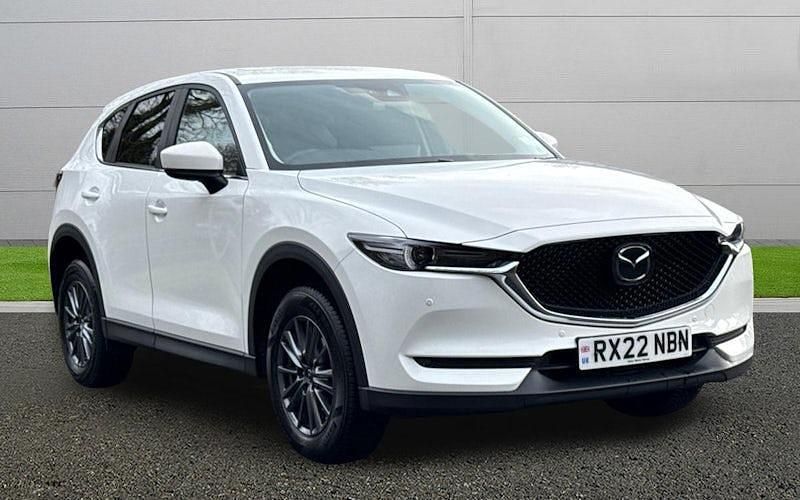 White Used 2021 Mazda CX-5 SUV | £18,699 (Fair price) - Image 1/4