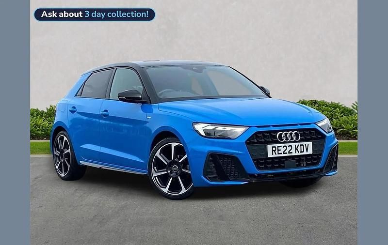 Used Audi A1 Black Edition 95 HP (69 kW) 2022 Blue SUV
