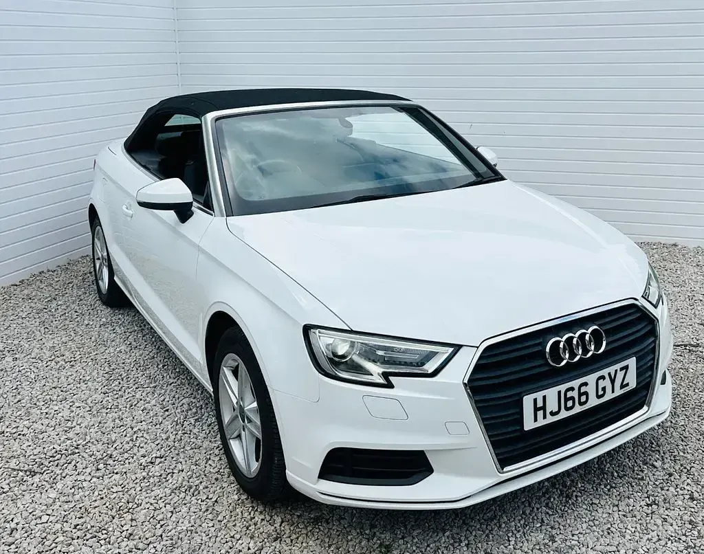 Used Audi A3 Cabriolet 150 HP (110 kW) 2016 White Cabriolet
