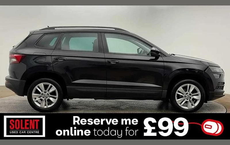 Used Skoda Karoq SE Technology 116 HP (85 kW) 2020 Black SUV