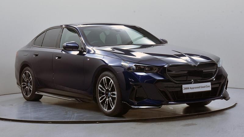 Blue Used 2023 BMW i5 M Sport Sedan | £41,995 (Fair price) - Image 1/4