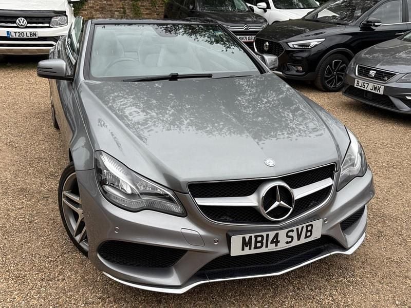 Silver Used 2014 Mercedes E220 AMG Cabriolet | £11,750 (Fair price) - Image 1/4