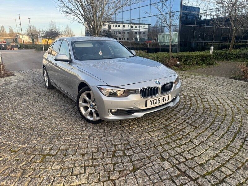 Silver Used 2015 BMW 330 Luxury Line Sedan | £7,795 (Good price) - Image 1/4