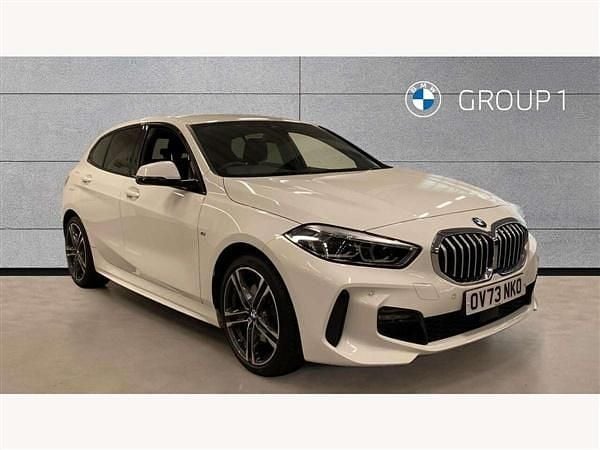 White Used 2023 BMW 118 M Sport Hatchback | £21,550 (Fair price) - Image 1/4