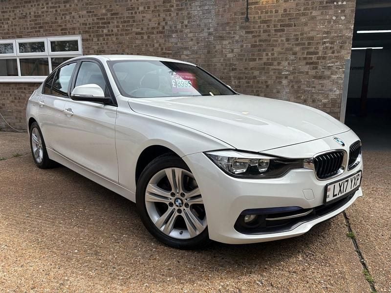 White Used 2017 BMW 320 Sport Line Sedan | £8,495 (Super price) - Image 1/4