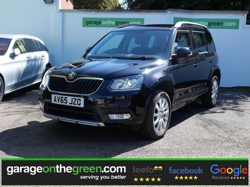 Black magic pearl Used 2015 Skoda Yeti SE L SUV | £12,495 (A bit pricey) - Image 1/4