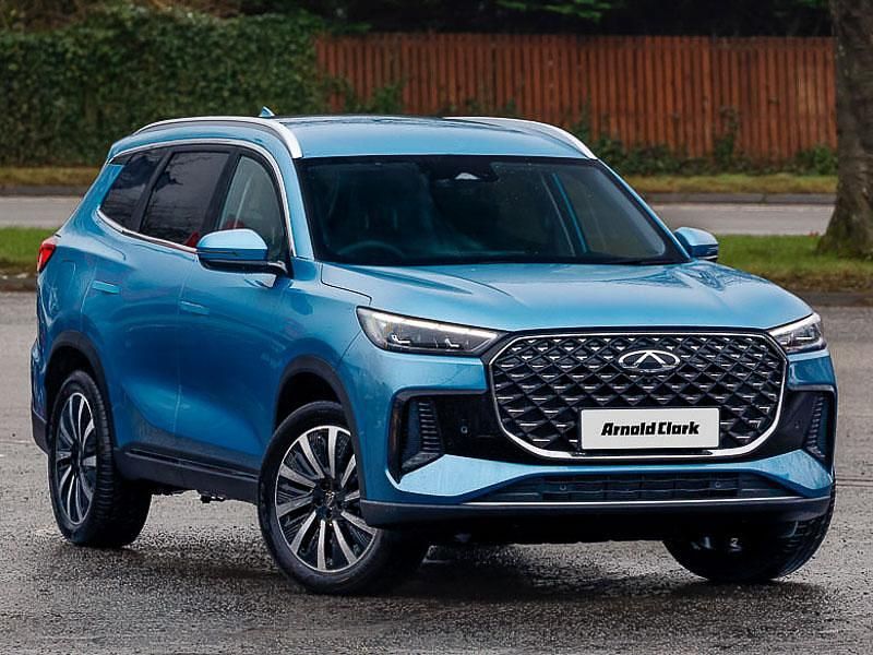 New Chery Tiggo 8 326 HP (239 kW) 2025 Blue SUV