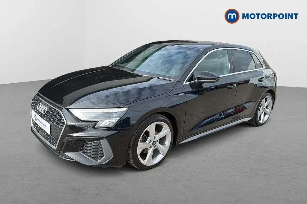 Used Audi A3 S-Line 2022 Black Sedan