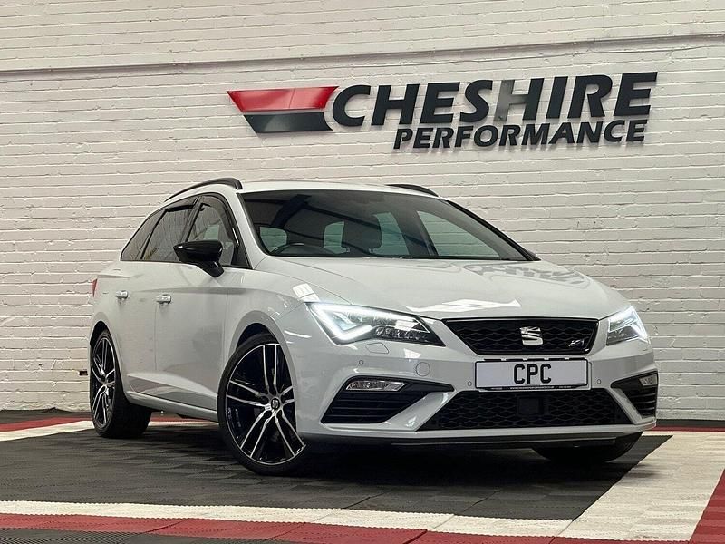 White Used 2018 Cupra Leon Estate | £17,790 (Fair price) - Image 1/3